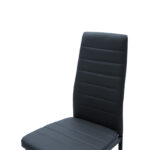 Chair Parker PU anthracite-black leg 42x48x98cm - Слика 5