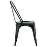 Chair Utopia metal black 44x44x85cm - Image 3
