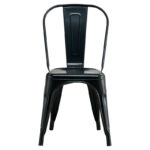 Chair Utopia metal black 44x44x85cm - Image 4
