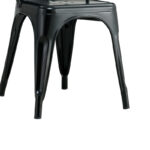 Chair Utopia metal black 44x44x85cm - Image 6