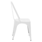 Chair Utopia metal white 44x44x85cm - Слика 3