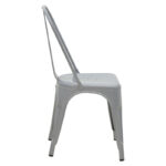 Chair Utopia metal grey 44x44x55cm - Image 3