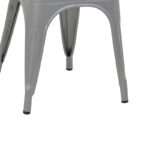 Chair Utopia metal grey 44x44x55cm - Image 6