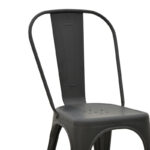 Chair Utopia metal black matte 44x44x85cm - Image 5