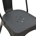 Chair Utopia metal black matte 44x44x85cm - Image 6