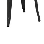 Bar stool Utopia metal black 42x42x76cm - Image 5
