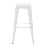 Bar stool Utopia metal white 42x42x76cm - Слика 2