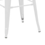 Bar stool Utopia metal white 42x42x76cm - Слика 4