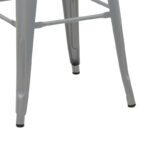 Bar stool Utopia metal grey 42x42x76cm - Слика 4