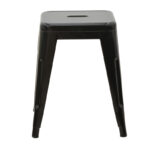 Stool Utopia metal black 30x30x45cm - Image 2