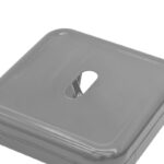 Stool Utopia metal grey matte 30x30x45cm - Image 3