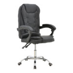 Office chair manager Kardi black pu 66x64x117cm