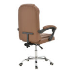 Office chair manager Kardi brown pu 66x64x117cm - Image 2
