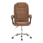 Office chair manager Kardi brown pu 66x64x117cm - Image 4