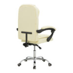 Office chair manager Kardi beige pu 66x64x117cm - Слика 2