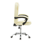 Office chair manager Kardi beige pu 66x64x117cm - Слика 3