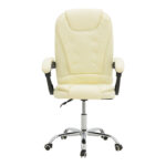 Office chair manager Kardi beige pu 66x64x117cm - Слика 4