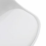 Chair Gaston PP-PU white-natural leg 48x55x83cm - Слика 6