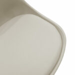 Chair Gaston PP-PU grey-natural leg 48x55x83cm - Слика 6