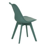 Chair Gaston I PP-PU in green color 48.5x53.5x81.5cm - Image 3