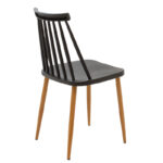 Chair Aurora pp black-natural leg 42x46x79cm - Image 2