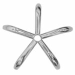 Star office chair Jine chrome metal