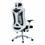 Office chair manager Andrew mesh black-white - Слика 4