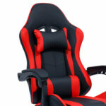 Office Gaming chair William PU black- red - Слика 6