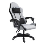 Gaming office chair Gline black-gray fabric black pp 60x59x118cm - Image 4