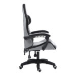 Gaming office chair Gline black-gray fabric black pp 60x59x118cm - Image 5