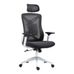 Office chair manager Andrew mesh black color 65x61x125cm