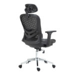 Work chair manager Mergi black mesh 62x63x120cm - Image 3