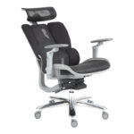 Work chair manager Chocky black mesh 68x69x120cm - Слика 4