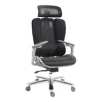 Work chair manager Chocky black mesh 68x69x120cm - Слика 5