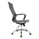 Manager office chair Valter black pu 55.5x58x108cm - Слика 3
