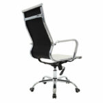 Manager office chair Valter white pu 55.5x58x108cm - Слика 2