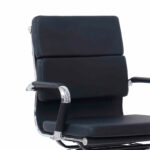 Visitor office chair Tokyo black pu 55.5x48x88cm - Слика 2