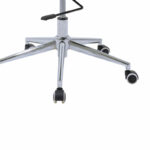 Manager office chair Tokyo with white pu 55.5x52x108cm - Image 3