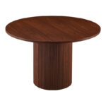 Kitchen table Mesa MDF in walmut color D120x75cm - Слика 2