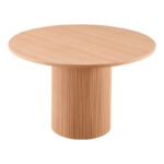 Kitchen table Mesa MDF in Oak color D120x75cm - Image 2