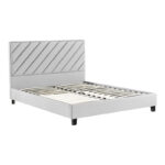 Double bed Franky pu gray 160x200cm - Image 2