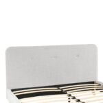 Double bed Restel grey fabric 160x200cm - Слика 5