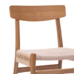 Safal chair oak oak wood-seat ecru rope 51x50x78cm - Image 5