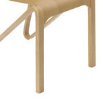 Artur chair natural oak wood 45x55x79cm - Image 5