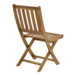 Elijie folding chair acacia wood natural 45x62x90cm - Слика 2