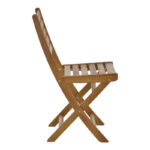 Fatel folding chair acacia wood natural 40x53x82cm - Image 3