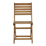 Fatel folding chair acacia wood natural 40x53x82cm - Image 4