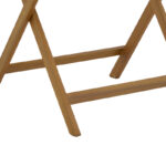 Foldable table Perdu natural acacia wood 60x60x72cm - Слика 5