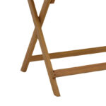 Foldable table Jaybo natural acacia wood 100x65x72cm - Image 6