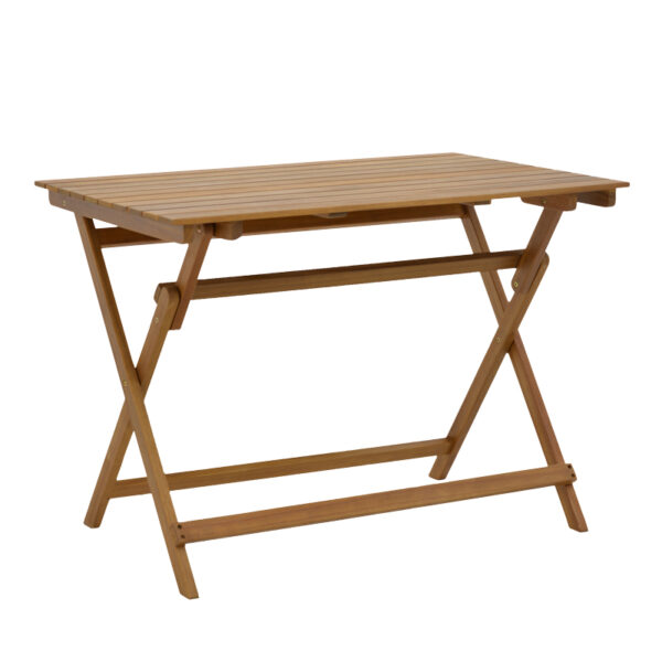 Foldable table Jaybo natural acacia wood 100x65x72cm